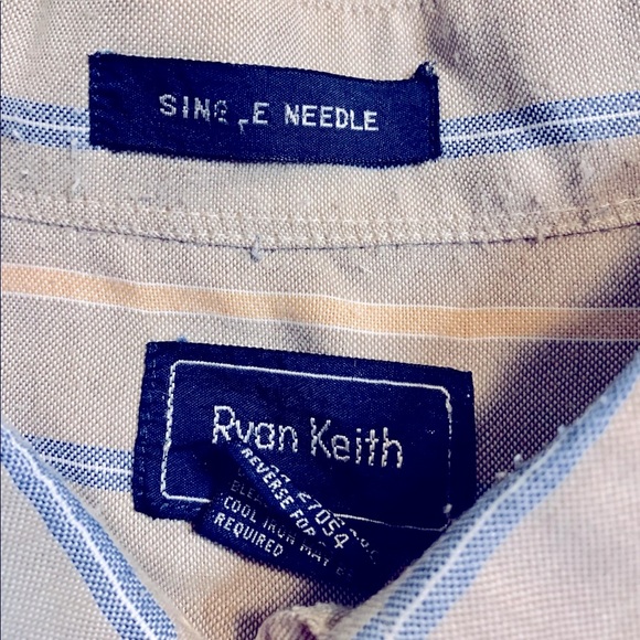 Vintage Men’s single needle Designer button down L - Picture 3 of 3